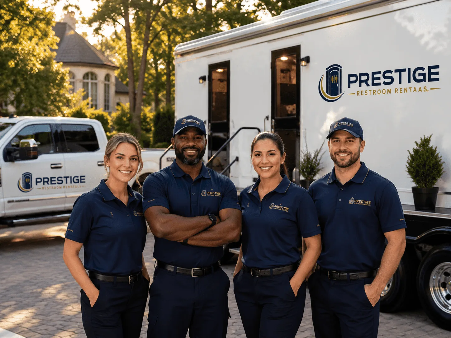 Trusted Luxury Portable Restrooms company in Alexander, KS